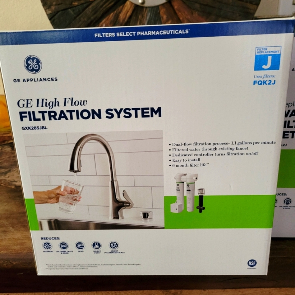 GE High Flow Filtration System with Extra Filters